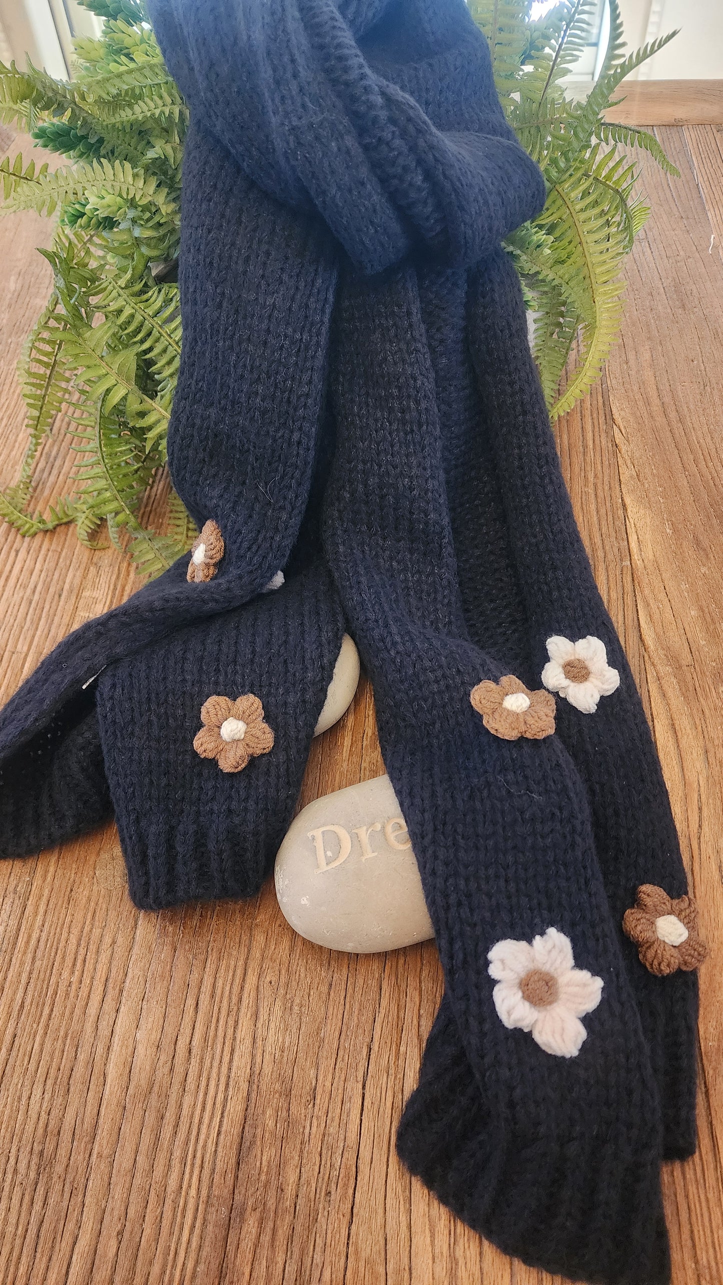 צעיף פרחים KES27H24