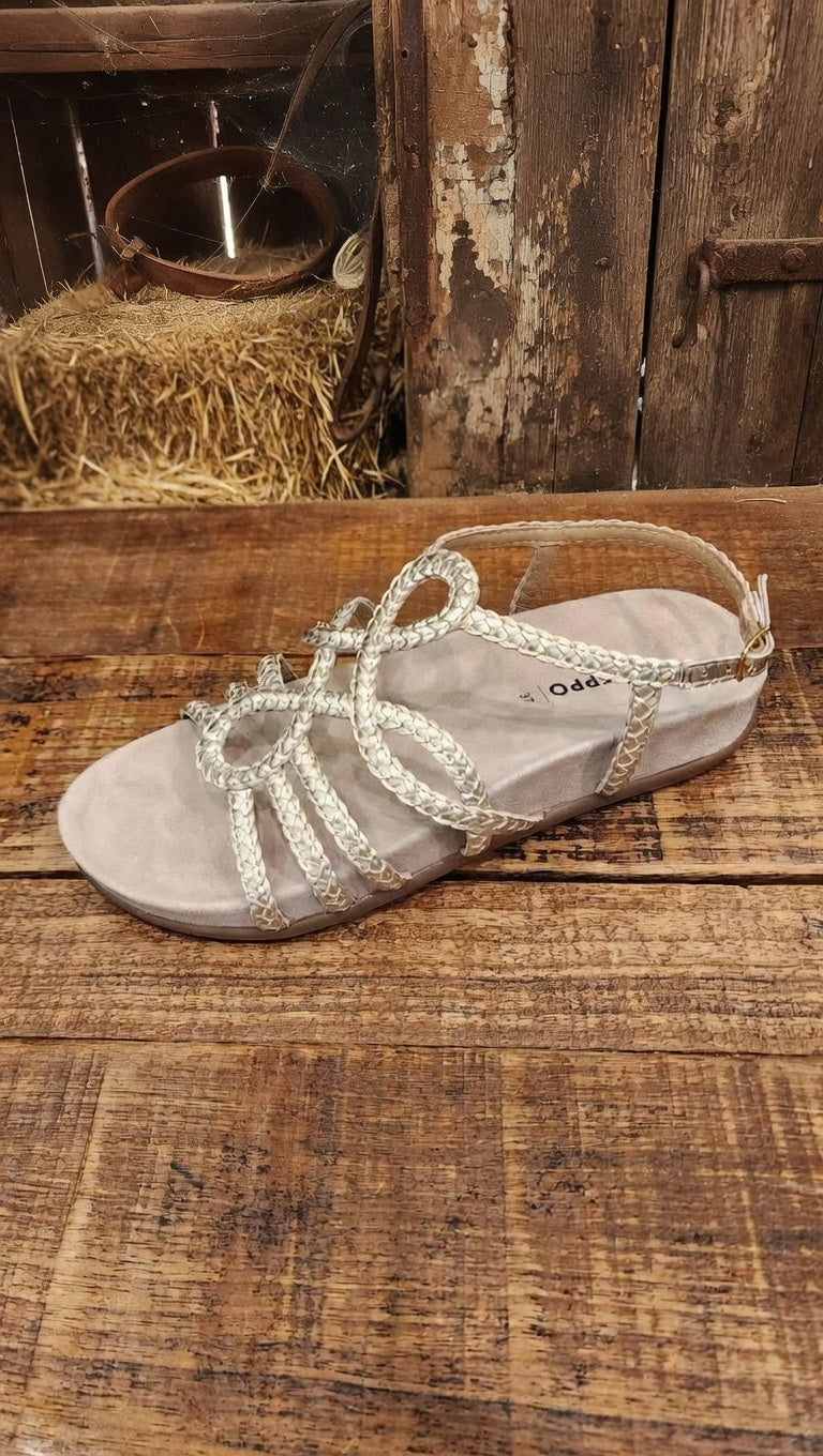 סנדלים קלועים 79219S26