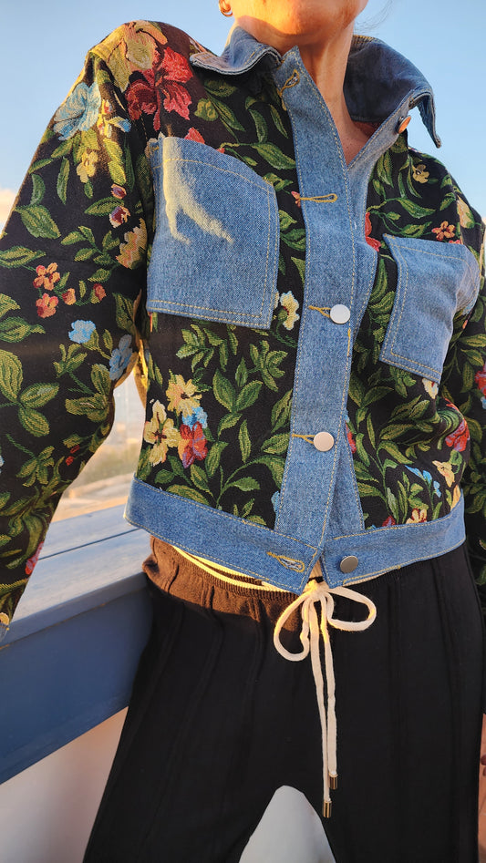 ז'קט בד/ג'ינס CH1H25